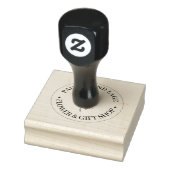 Benutzerdefinierter handgefertigter runder Stempel (Stempel)