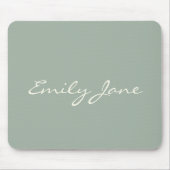 Benutzerdefinierter handgeschriebener Skriptname f Mousepad (Vorne)