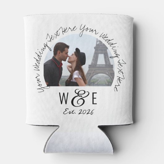 Benutzerdefinierter Handschriftentext kann Gastges Dosenkühler (Rückseite)