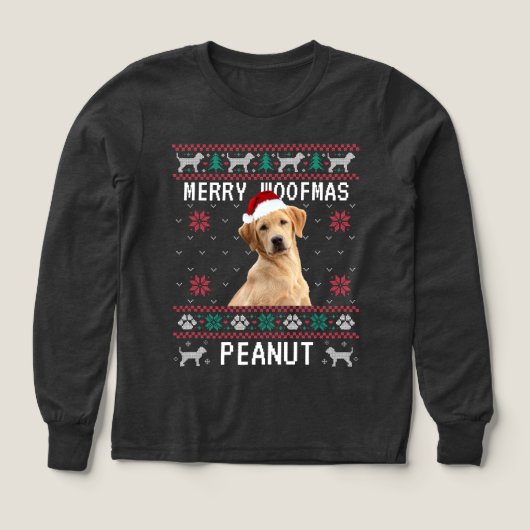Benutzerdefinierter hässlicher Weihnachtspullover (Design Vorderseite)