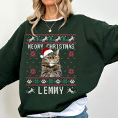 Benutzerdefinierter hässlicher Weihnachtspullover Sweatshirt