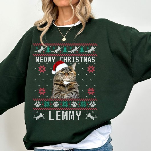 Benutzerdefinierter hässlicher Weihnachtspullover Sweatshirt