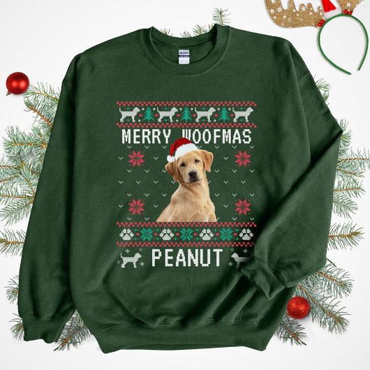 Benutzerdefinierter hässlicher Weihnachtspullover  Sweatshirt