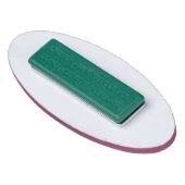 Benutzerdefinierter, hellrosa einfacher, einfacher namenschild (Rückseite)