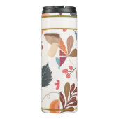 Benutzerdefinierter Herbst Einfaches Design 12oz. Thermosbecher (Rückseite)