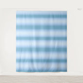 Benutzerdefinierter Hintergrund - Blau Wandteppich (Vorderseite)