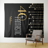 Benutzerdefinierter Hintergrund für das Black Gold Wandteppich (Beispiel (Horizontal))