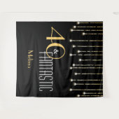 Benutzerdefinierter Hintergrund für das Black Gold Wandteppich (Vorderseite (Horizontal))