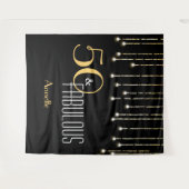 Benutzerdefinierter Hintergrund für das Black Gold Wandteppich (Vorderseite (Horizontal))