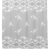 Benutzerdefinierter Hintergrund für die Darstellun Duschvorhang (Vorderseite)