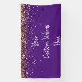 Benutzerdefinierter Hintergrund Geburtstagspartei Banner