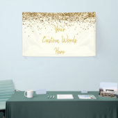 Benutzerdefinierter Hintergrund Geburtstagspartei  Banner (Messeveranstaltung)