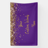 Benutzerdefinierter Hintergrund Geburtstagspartei Banner (Vertikal)