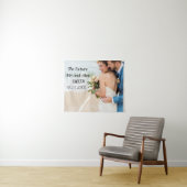 Benutzerdefinierter Hintergrund virtueller Verbind Wandteppich (Beispiel (Horizontal))