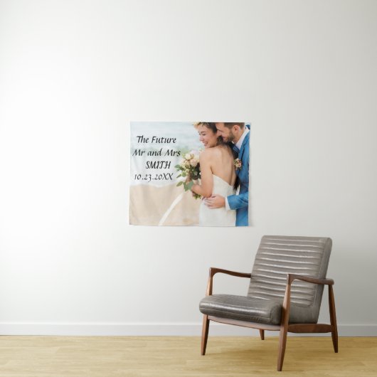 Benutzerdefinierter Hintergrund virtueller Verbind Wandteppich (Beispiel (Horizontal))