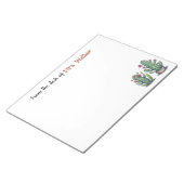 Benutzerdefinierter Hinweis aus dem Personalisiert Notizblock (angewinkelt)