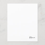 Benutzerdefinierter Hinweis für Wasserfarben (Rückseite)