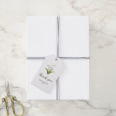 Benutzerdefinierter Hochzeitsname Maiglöckchen Dan Geschenkanhänger (Mit Garn)