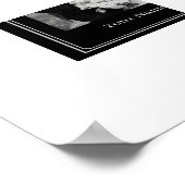 Benutzerdefinierter Hochzeitsposter Poster (Ecke)