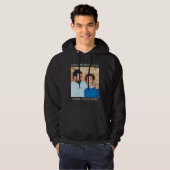 Benutzerdefinierter Hoodie mit Bild und Text, Erst (Vorne ganz)