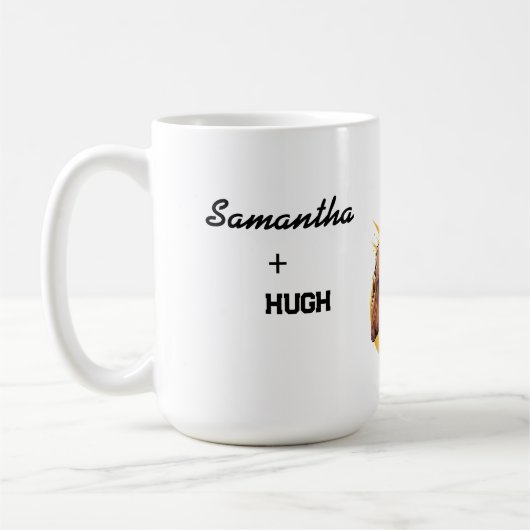 Benutzerdefinierter Hugh-Single und bereit, Tasse (Links)