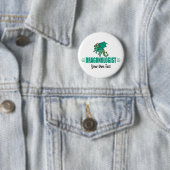 Benutzerdefinierter Humorvoller Grüner Drache Button (Beispiel)