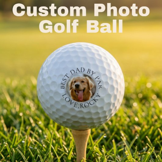 Benutzerdefinierter Hund Foto Golfball – Bester Va