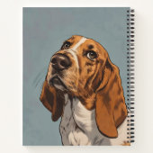 Benutzerdefinierter Hund Notizblock (Rückseite)