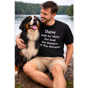 Benutzerdefinierter Hunde-Name – Entwickelt für Wa T-Shirt