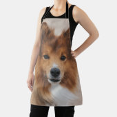 Benutzerdefinierter Hundebild Schürze (InSitu)