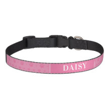 Benutzerdefinierter Hundename Baby Pink Paws Pet C