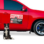 Benutzerdefinierter Hundeschwalker Auto Magnet<br><div class="desc">Stell dich mit unserem Custom Dog Walker Car Magnet auf die Straße! Dieser auffällige Magnet ist für Besitzer von Hundeschlittendiensten konzipiert, die gewollt haben, ihre Leidenschaft und Professionalität zu demonstrieren. Er bietet eine lustige und mutige Art, Ihr Unternehmen zu fördern. Aus langlebigen Materialien gefertigt, haftet es leicht an Ihrem Fahrzeug...</div>
