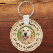 Benutzerdefinierter Hundespeicher Schlüsselanhänger (Vorderseite)