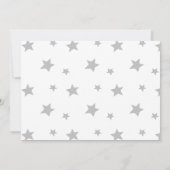 Benutzerdefinierter Hundetext zum Geburtstag-Foto Einladung (Rückseite)