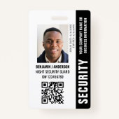 Benutzerdefinierter ID-Sicherheitsschutz QR-Foto N Ausweis (Vorderseite)