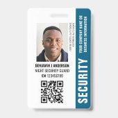 Benutzerdefinierter ID-Sicherheitsschutz QR-Foto N Ausweis (Vorderseite)