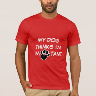 Benutzerdefinierter IMPAWTANT Hund-Vater T-Shirt