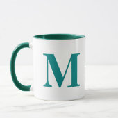 Benutzerdefinierter initialer Buchstabe Name | Mod Tasse (Links)