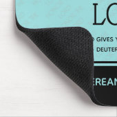 Benutzerdefinierter inspirierender Christlicher HO Mousepad (Ecke)