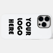 Benutzerdefinierter iPhone-Fall, Firmenlogo-Fall f Case-Mate iPhone Hülle (Rückseite (Horizontal))