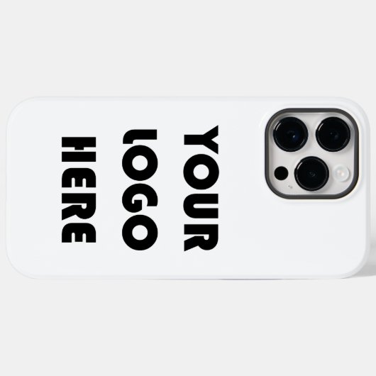 Benutzerdefinierter iPhone-Fall, Firmenlogo-Fall f Case-Mate iPhone Hülle (Rückseite (Horizontal))