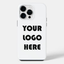 Benutzerdefinierter iPhone-Fall, Firmenlogo-Fall f