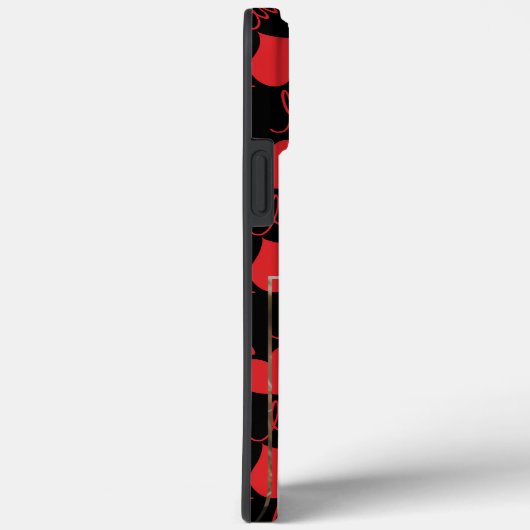 Benutzerdefinierter iPhone-Fall | Herzgestaltete L Case-Mate iPhone Hülle (Rückseite / Rechts)