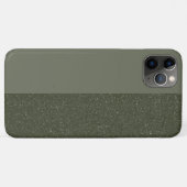 Benutzerdefinierter iPhone-Fall in Moss Green Tone Case-Mate iPhone Hülle (Rückseite (Horizontal))