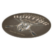 Benutzerdefinierter Jäger NAME Deh Trophy Rifle Ja Schneidebrett (Ecke)