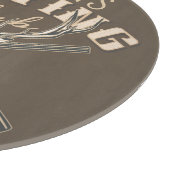 Benutzerdefinierter Jäger NAME Deh Trophy Rifle Ja Schneidebrett (Ecke)