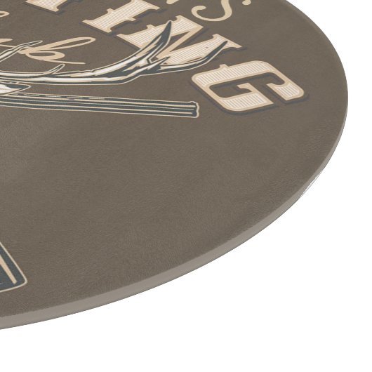 Benutzerdefinierter Jäger NAME Deh Trophy Rifle Ja Schneidebrett (Ecke)