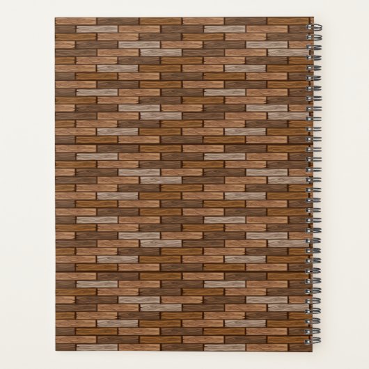 Benutzerdefinierter Jahresdatteplaner Planer (Rückseite)