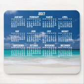 Benutzerdefinierter Jahreskalender 2017 Mouse Pad Mousepad (Vorne)