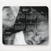 Benutzerdefinierter Jahreskalender 2017 Mousepads (Vorne)